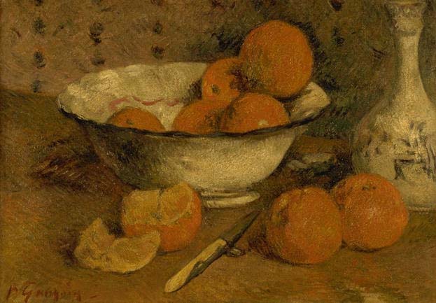 Nature morte aux oranges